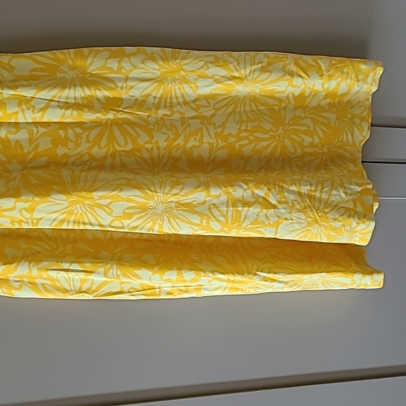 Modcloth yellow floral dress. Size L 3/$30 - Picture 5 of 6